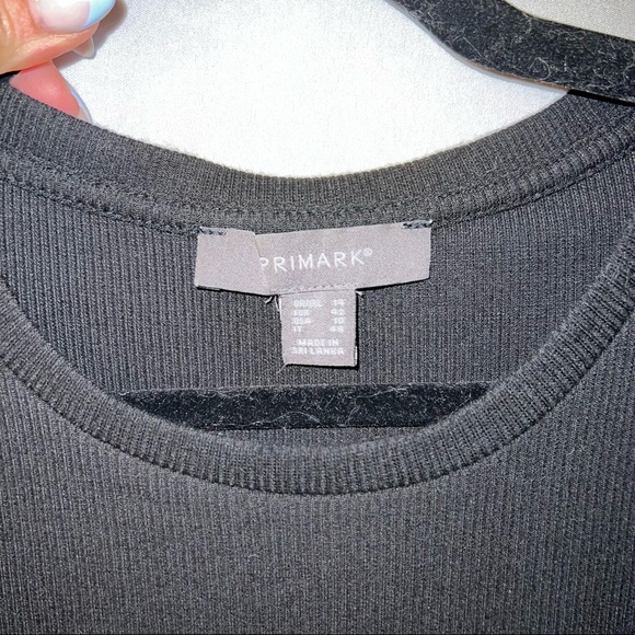 Cow print half sleeve midi dress, size US 10 - Picture 3 of 5